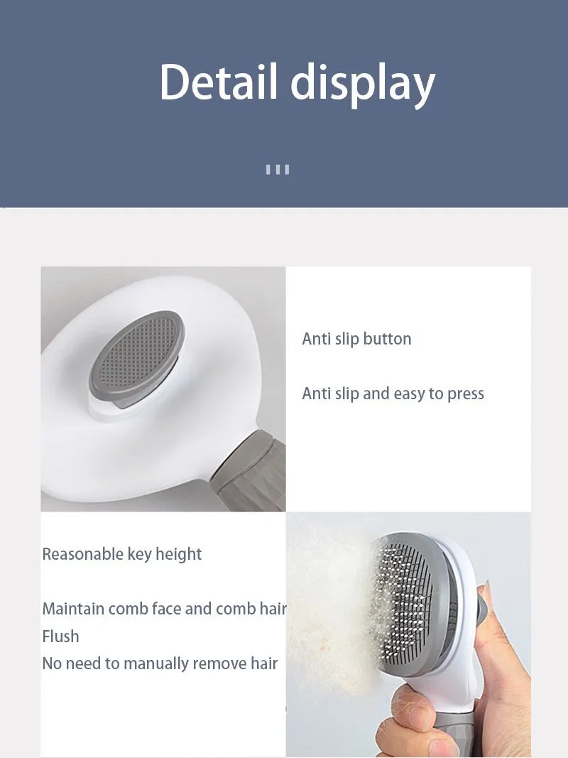 Luxury Dog Hair Slicker Brush for Grooming