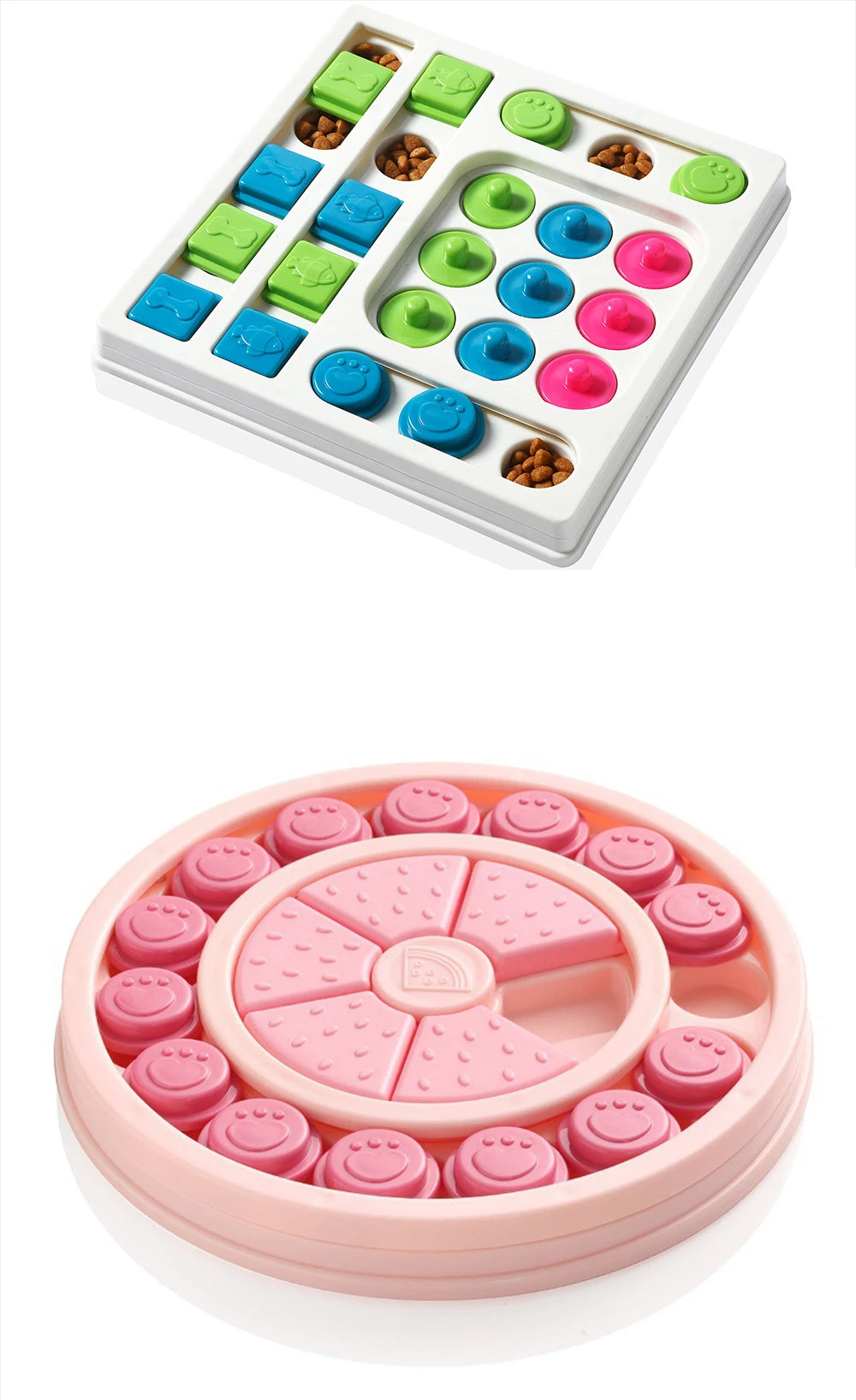 Dog PUzzle Toys Slow Feeder Interactive PUppy Increase Iq Training