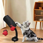 Suction Cup Base Cat Boxing Toy Self-Standing Spring Loaded Pet