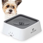 Dog Water Bowl Dog Feeders Slow Water Feeder No-Spill Pet Bowl