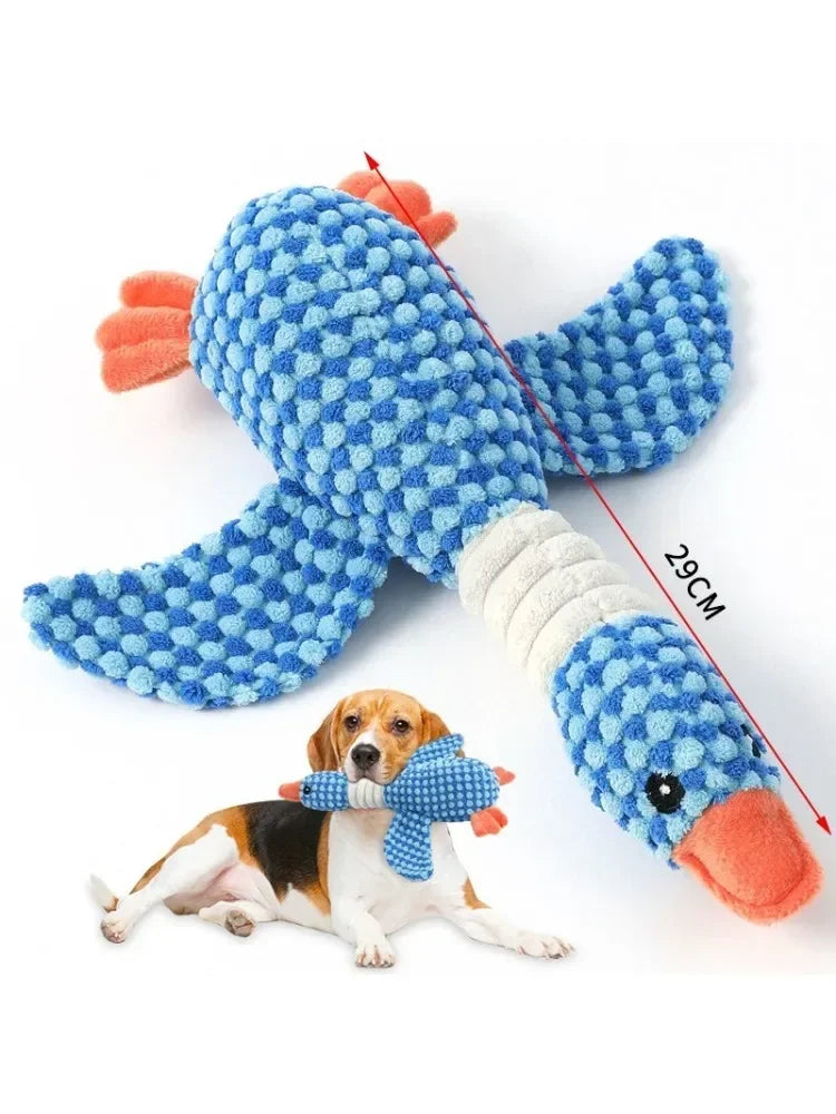 Cloud Goose Plush Dog Toy