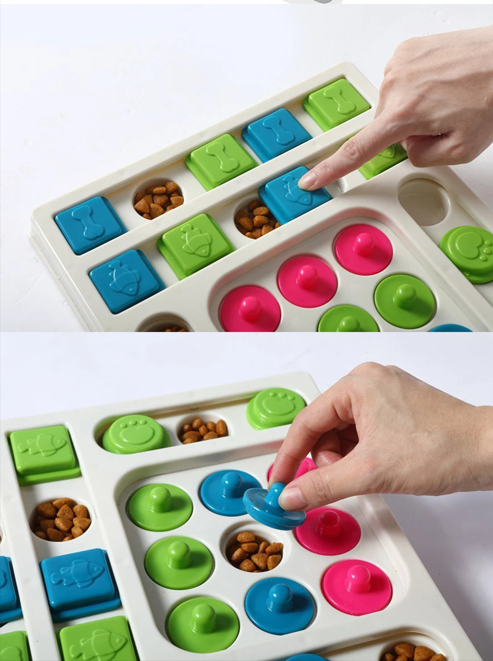 Dog PUzzle Toys Slow Feeder Interactive PUppy Increase Iq Training