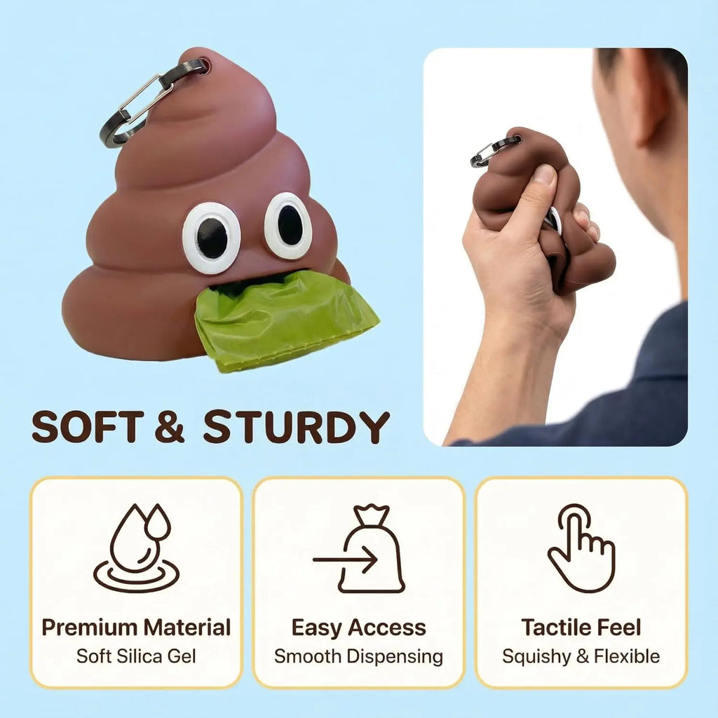 Compact Hands-Free Waste Bag Holder