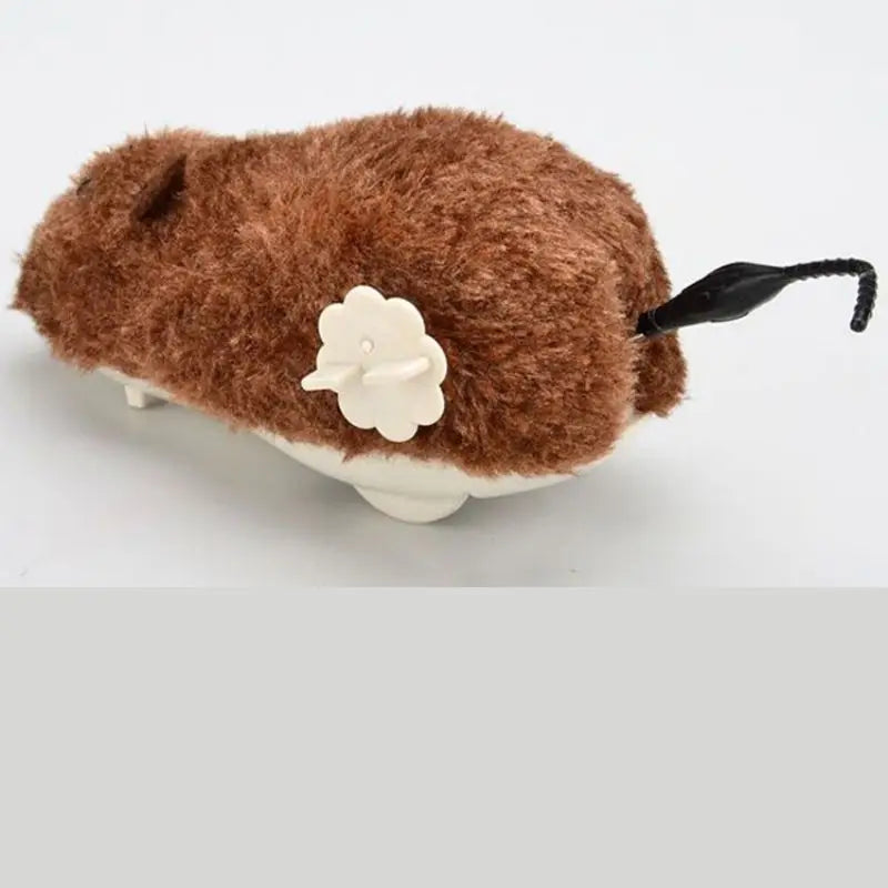Lifelike Plush Running Mouse Toy for Cats