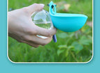 2-In-1 Portable Dog Water Bottle Foldable Silicone Dog Bowl