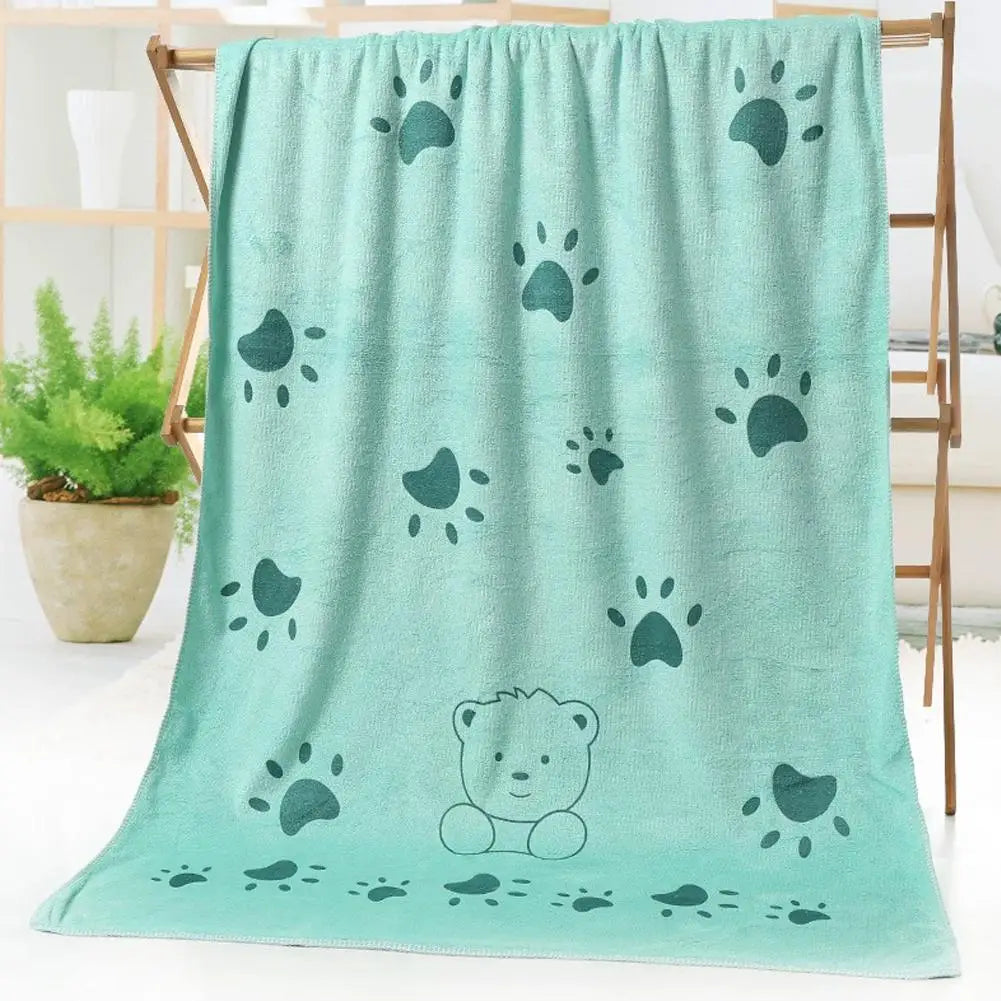 Quick-Drying Microfiber Dog Towel ABSorbent Pet Bath Product