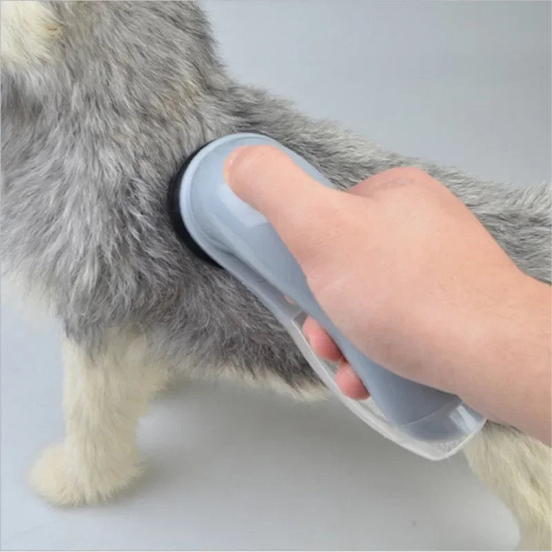 Electric Pet Hair Remover Suction Device Sucker Dog Cat Massage