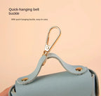 Faux Leather Portable Waste Bag Dispenser