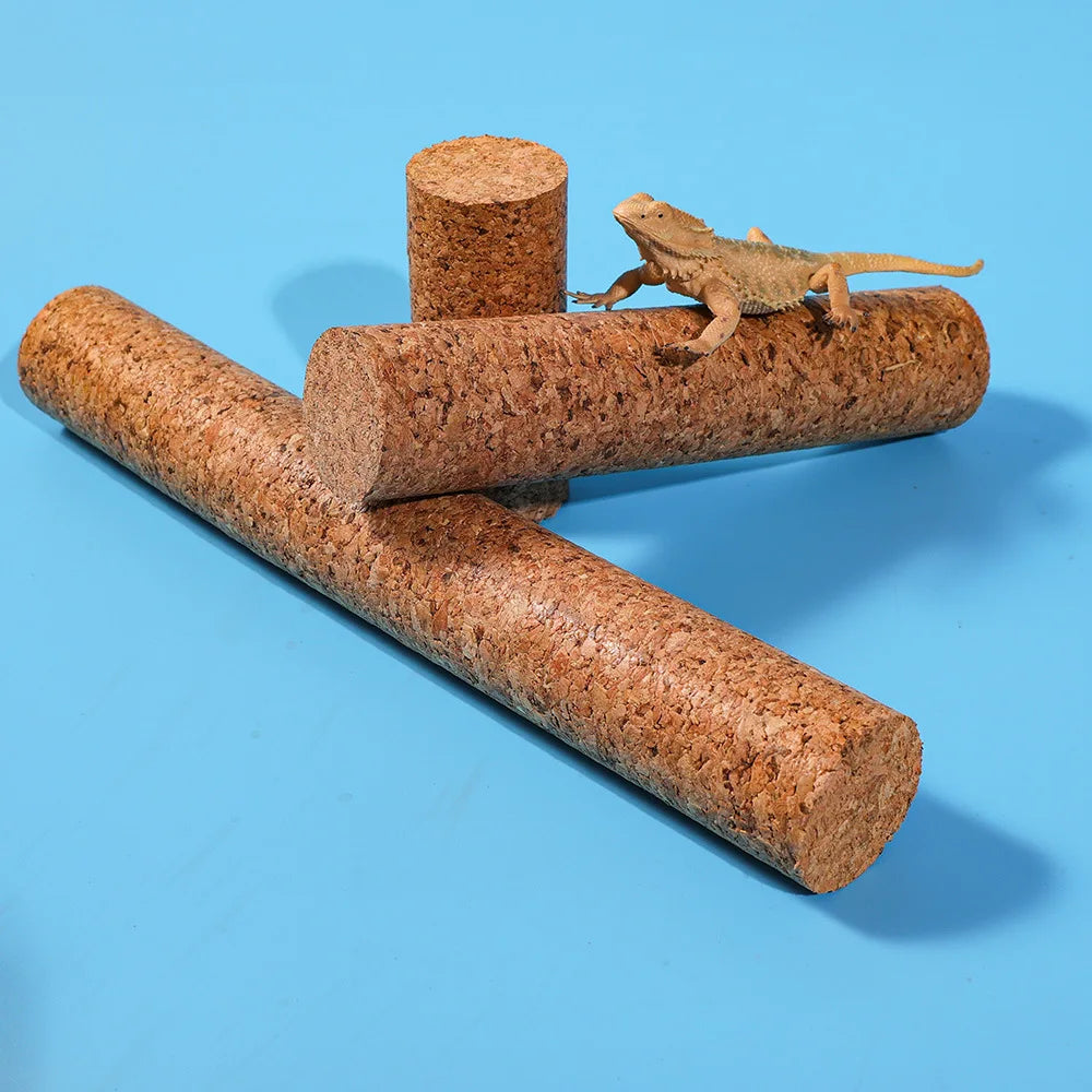Cork Lizard Climbing Pole Cork Stick Pet Climbing Stick Pet Sports