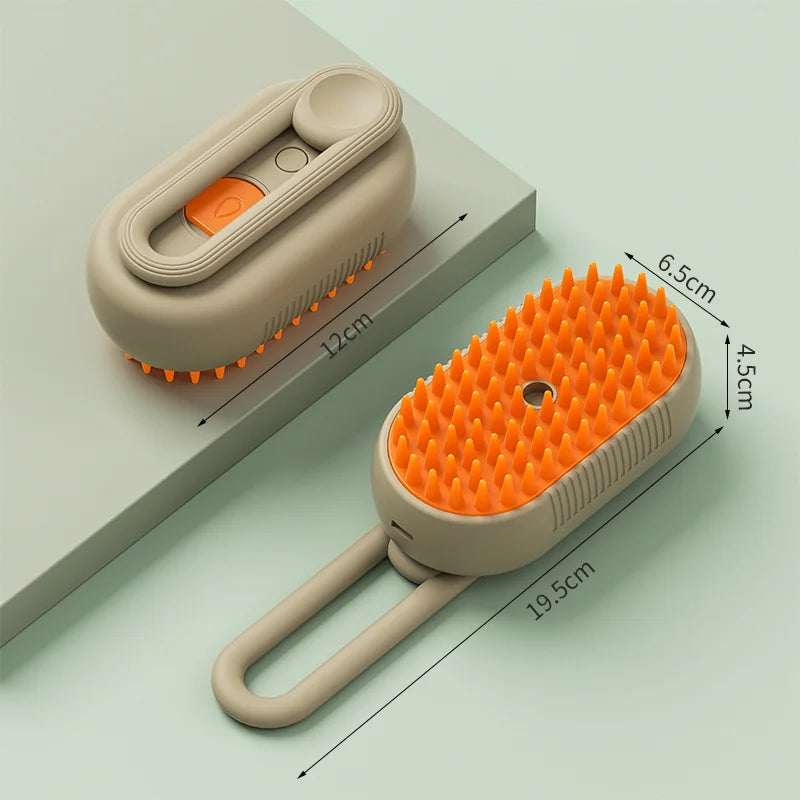 Steam Brush Cat Brush Cats Vaporizer Pet Hair Brush Remover Pets