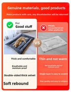 Large Size Dog Bed Mat Sleeping Pad For Winter Use Keep Warm