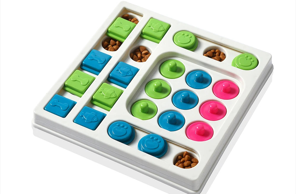 Dog PUzzle Toys Slow Feeder Interactive PUppy Increase Iq Training