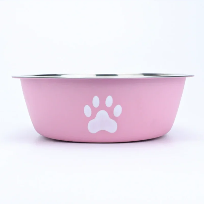 Large Capacity Stainless Steel Dog Bowl Anti-Slip Anti-Rust Dog