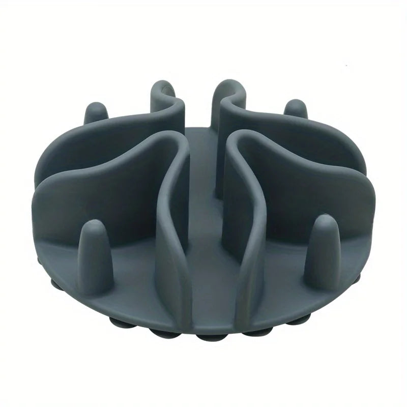 Soft Silicone Slow Feeder PUzzle Dog Bowl Insert-Stimulates Mind &
