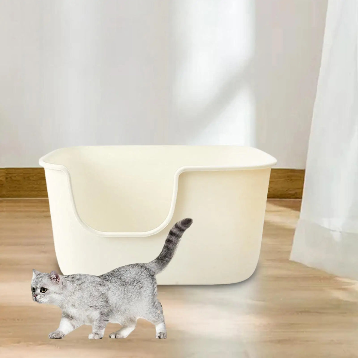 Pet Litter Trays with High Sides