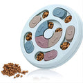 Pet Feeder Dog Slow Food Bowl PUzzle Interactive Toy Increase Iq