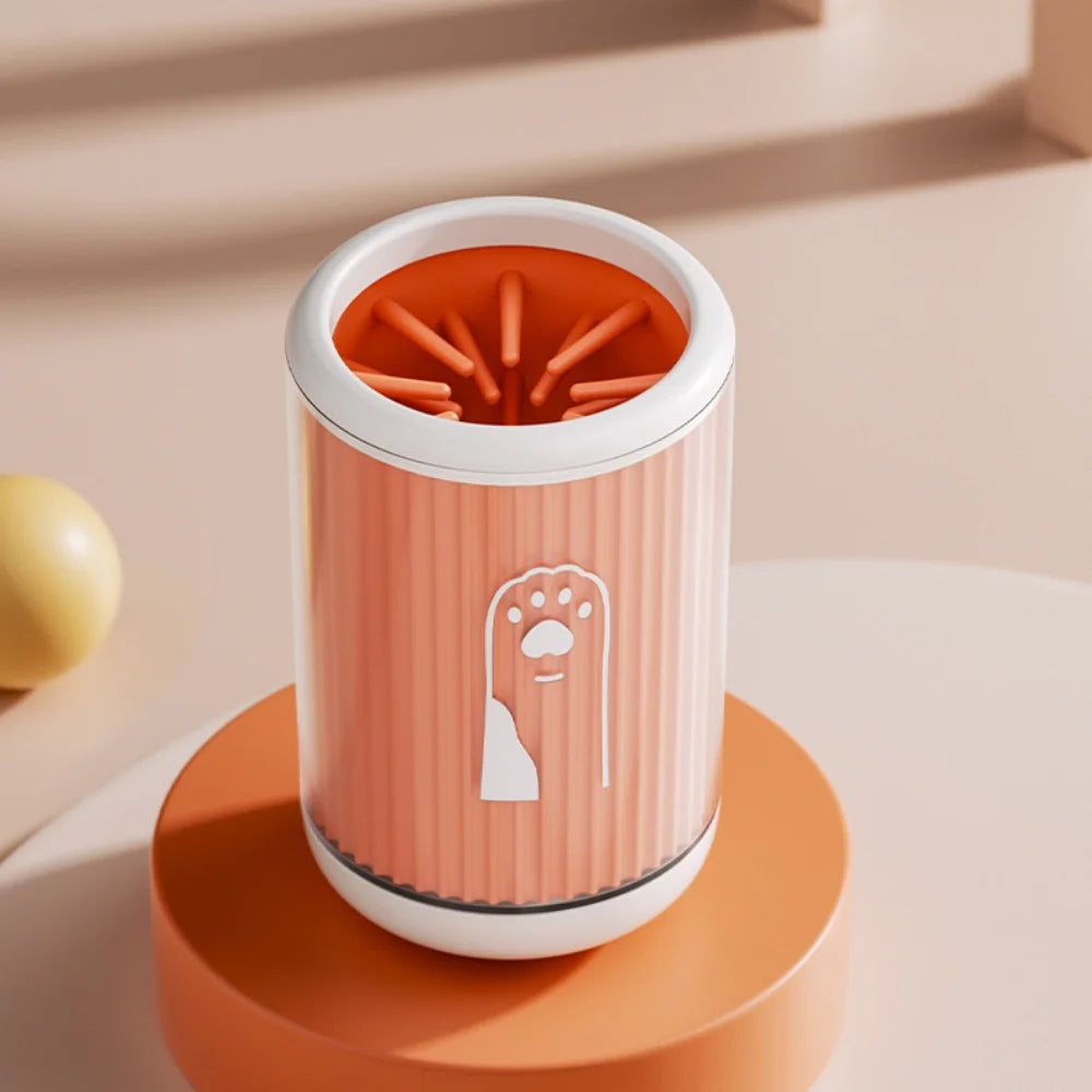 No-Wipe Pet Paw Cleaner Cup: Portable Dog & Cat Foot Washer with