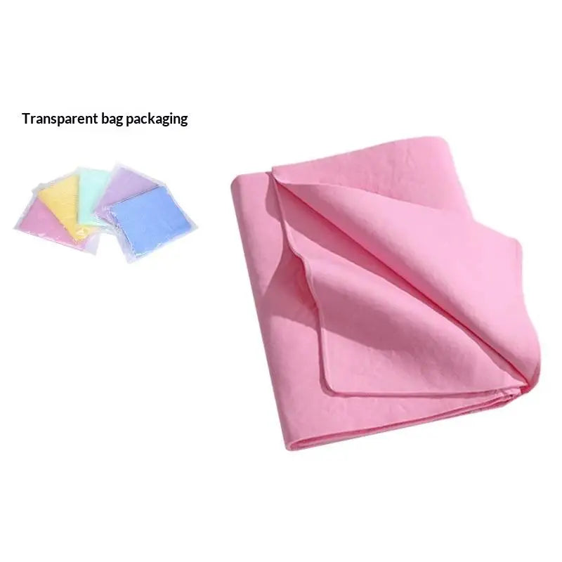 Pet Bath Towel Quick Dry 1PC Ultra Absorbent PVA Microfiber for Dogs Cats for Grooming Travel Home Use