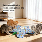 Cat Hunting Hood Toy Automatic Turntable Cat Teasing Stick Pet