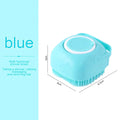 Pet Silicone Bath Foaming Massage Brush Bathroom Multifunctional