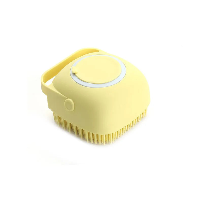 Pet Bathing Brush Soft Silicone Massager Shower Gel Bathing Brush