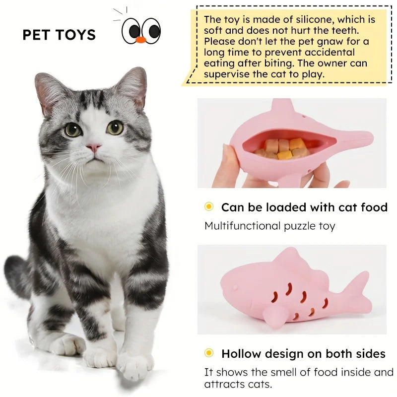 Interactive Chew Toy for Cats & Dogs