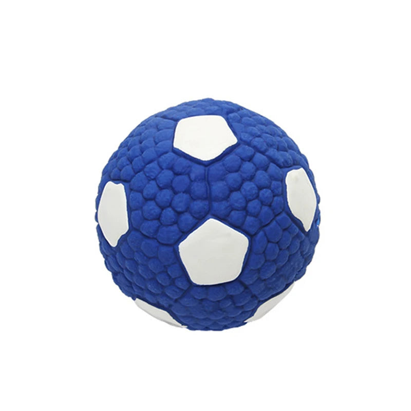 Dog Ball Toy for Small Medium Large Dogs Cat PUppy Squeaky Rugby