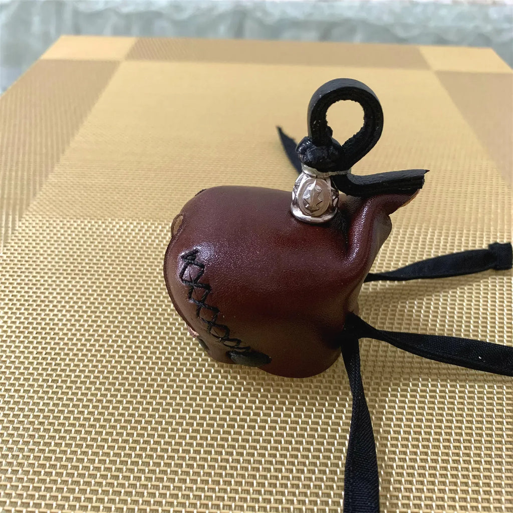 Handmade Cowhide Hat Eye Red Mouth Bird Supplies Crow Magpie