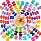 Dog Grooming Hair Bows Dog Bows Mix Colours Small